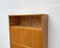 Mid-Century German Minimalist Secretaire with Vitrine Compartment from Lippemöbel 40