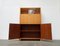 Secretaire Mid-Century minimalista con vetrina di Lippemöbel, Immagine 24