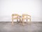 Sedie in legno insaponato di Rainer Daumiller, Danimarca, 1970, set di 2, Immagine 2