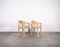 Sedie in legno insaponato di Rainer Daumiller, Danimarca, 1970, set di 2, Immagine 3