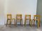 No. 65 Chairs by Alvar Aalto, Set of 4 1