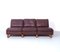 Leather 2-Seater Conseta Sofa from Cor, 1960s, Set of 3 3