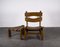 Brutalist Chair and Stool in Oak by Dittmann & Co., 1960s, Set of 2, Image 19