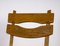 Brutalist Chair and Stool in Oak by Dittmann & Co., 1960s, Set of 2 8