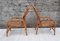 Armchairs in Bamboo, Italy, 1970s, Set of 2 3