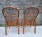 Armchairs in Bamboo, Italy, 1970s, Set of 2 4
