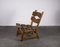 Brutalistischer Stuhl aus Eiche von Dittmann & Co für Awa Radbound, 1960er 16