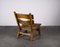 Brutalistischer Stuhl aus Eiche von Dittmann & Co für Awa Radbound, 1960er 7