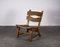 Brutalist Chair in Oak by Dittmann & Co for Awa Radbound, 1960s 17