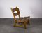 Brutalist Chair in Oak by Dittmann & Co for Awa Radbound, 1960s, Image 4