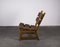 Brutalist Chair in Oak by Dittmann & Co fort Awa Radbound, 1960s 16