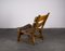 Brutalistischer Stuhl aus Eiche von Dittmann & Co fort Awa Radbound, 1960er 15