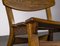 Brutalist Chair in Oak by Dittmann & Co fort Awa Radbound, 1960s 12