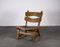 Brutalist Chair in Oak by Dittmann & Co fort Awa Radbound, 1960s 17