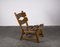 Brutalistischer Stuhl aus Eiche von Dittmann & Co für Awa Radbound, 1960er 4