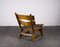 Brutalist Chair in Oak by Dittmann & Co for Awa Radbound, 1960s 7