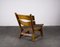 Brutalistischer Stuhl aus Eiche von Dittmann & Co für Awa Radbound, 1960er 7