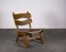 Brutalist Chair in Oak by Dittmann & Co for Awa Radbound, 1960s 3