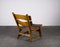 Brutalist Chair in Oak by Dittmann & Co for Awa Radbound, 1960s 7