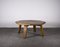 Brutalist Table in Oak in the Style of Dittmann & Co, 1960s., Image 17