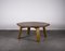 Brutalist Table in Oak in the Style of Dittmann & Co, 1960s., Image 15