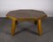 Brutalist Table in Oak in the Style of Dittmann & Co, 1960s., Image 1