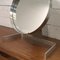 Brushed Aluminum Cheval Mirror by Guy Lefevre for Maison Jansen, France, 1970s 8