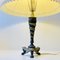 Lampe de Bureau Antique en Laiton, Italie 2