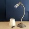 Antique French Brass Swan Neck Table Lamp, 1920s 7