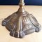 Antike französische Tischlampe aus Messing mit Schwanenhals, 1920er 9