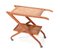 Italian Walnut Bar Cart, 1960s, Image 2