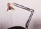Lámpara de escritorio negra de Luxo, años 70, Imagen 5