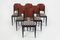 Chaises Art Déco par l'Architecte Jules Leleu, France, Set de 6 2