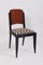 French Art Deco Chairs by Architect Jules Leleu, Set of 6, Image 3