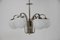Lámpara de araña Art Déco o Bauhaus grande, años 30, Imagen 5