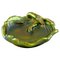 Cuenco Zsolnay de gres esmaltado modelado con cangrejo de río y esmalte Eozin, Imagen 1