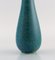 Vase in Glazed Turquoise Ceramic by Gunnar Nylund for Rörstrand, Image 4