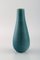 Vase in Glazed Turquoise Ceramic by Gunnar Nylund for Rörstrand 2