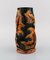 Art Nouveau Vase in Glazed Ceramic by Michael Andersen, Denmark 3