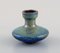 Belgian Miniature Vases in Glazed Ceramic, Mid-20th Century, Set of 5 5