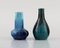 Belgian Miniature Vases in Glazed Ceramic, Mid-20th Century, Set of 5 3