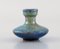 Belgian Miniature Vases in Glazed Ceramic, Mid-20th Century, Set of 5 4