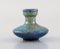 Vasi in miniatura in ceramica smaltata, Belgio, metà XX secolo, set di 5, Immagine 4