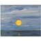 Alf Olsson, Modernist Sunset, 1967, Sweden, Oil on Canvas, Image 1
