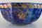 Bowl in Orange & Blue Glazed Porcelain with Hand-Painted Butterflies from Rosenthal 5