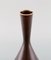 Schmaler Hals Vase aus glasierter Keramik von Carl-Harry Stålhane für Rörstrand 3