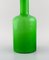 Large Vase Bottle in Light Green Art Glass by Otto Brauer for Holmegaard 3