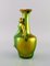 Art Nouveau Zsolnay Vase in Glazed Ceramic Modelled with Sitting Woman 2