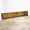 Antique Hand-Painted Wooden Mayflower Shop Sign, Image 16