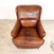 Vintage Hand-Colored Sheep Leather Armchair 8